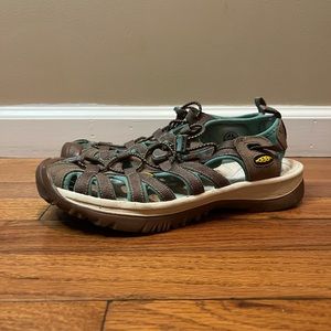 Women's Keen Water Shoes Blue Shoes/ Sandals Size 8